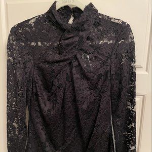 Elie Tahari - Medium M - Black Lace